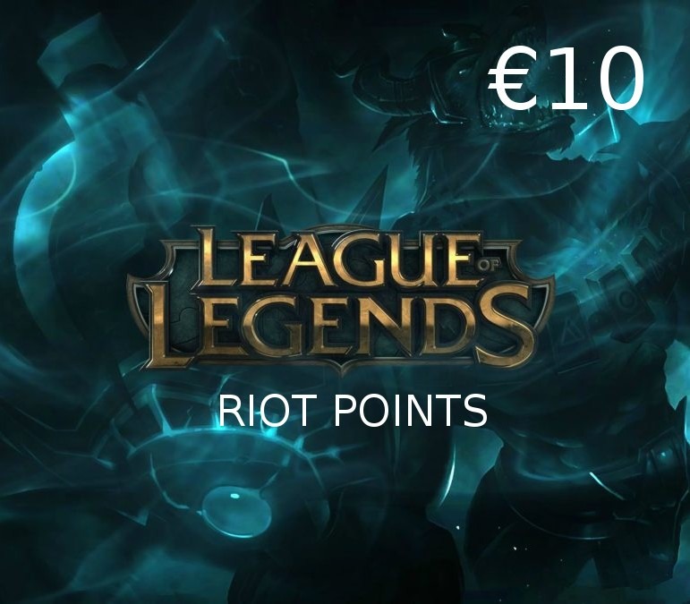 League of Legends 10 EUR Prepaid RP Card EUW (OTHER)