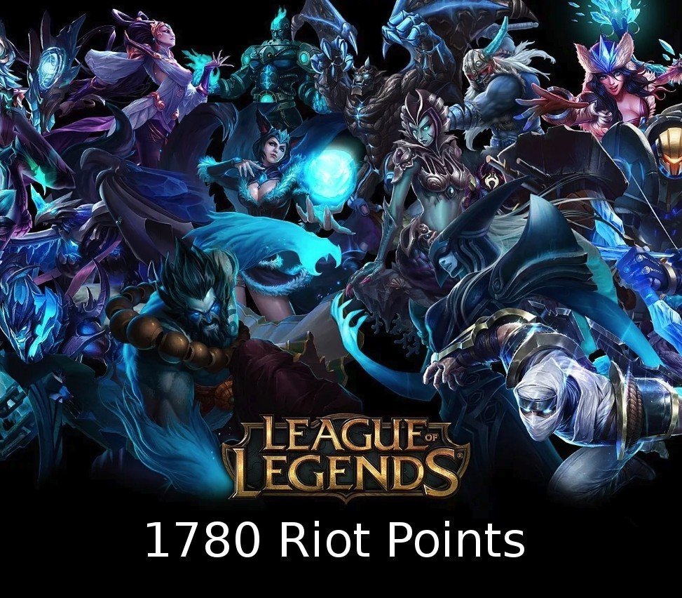 League of Legends 1780 RP Prepaid Card TR (OTHER)