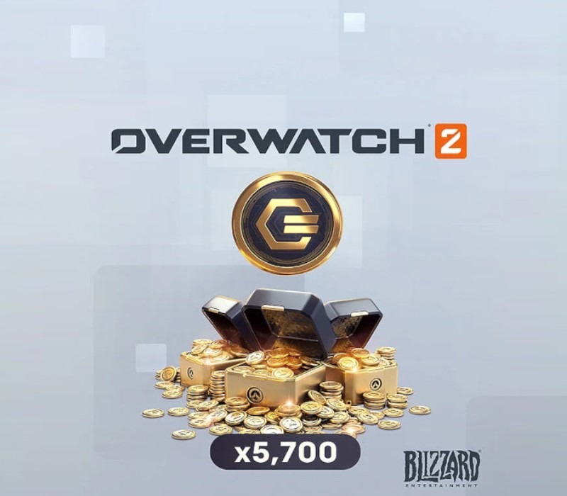 Overwatch 2 - 5000 (+700 Bonus) Coins DLC PC Battle.net Altergift (REST OF THE WORLD)