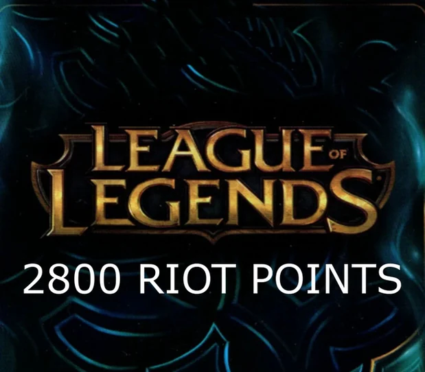 League of Legends 2800 RP Prepaid Card EU