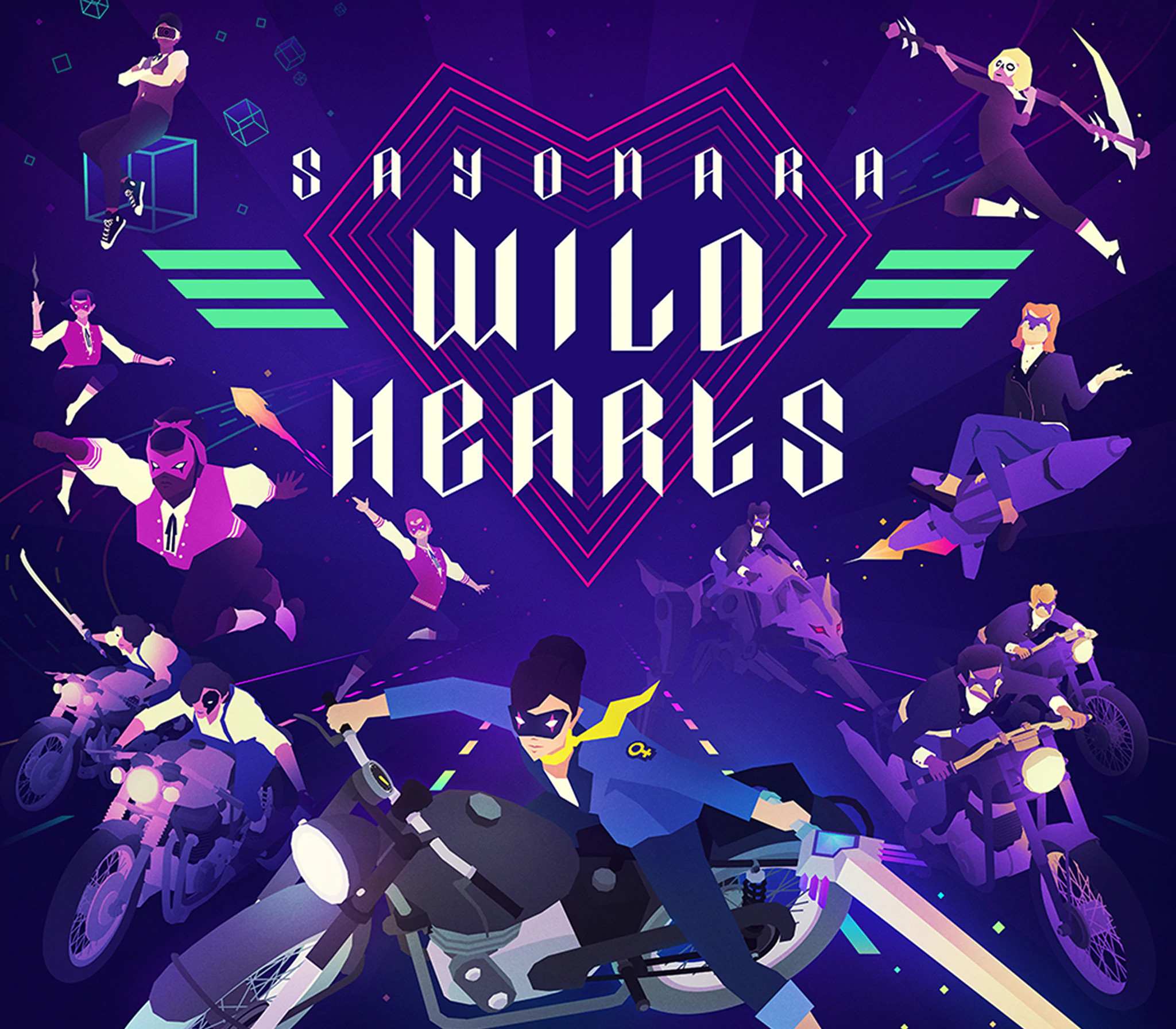 Sayonara Wild Hearts EU PC Steam CD Key