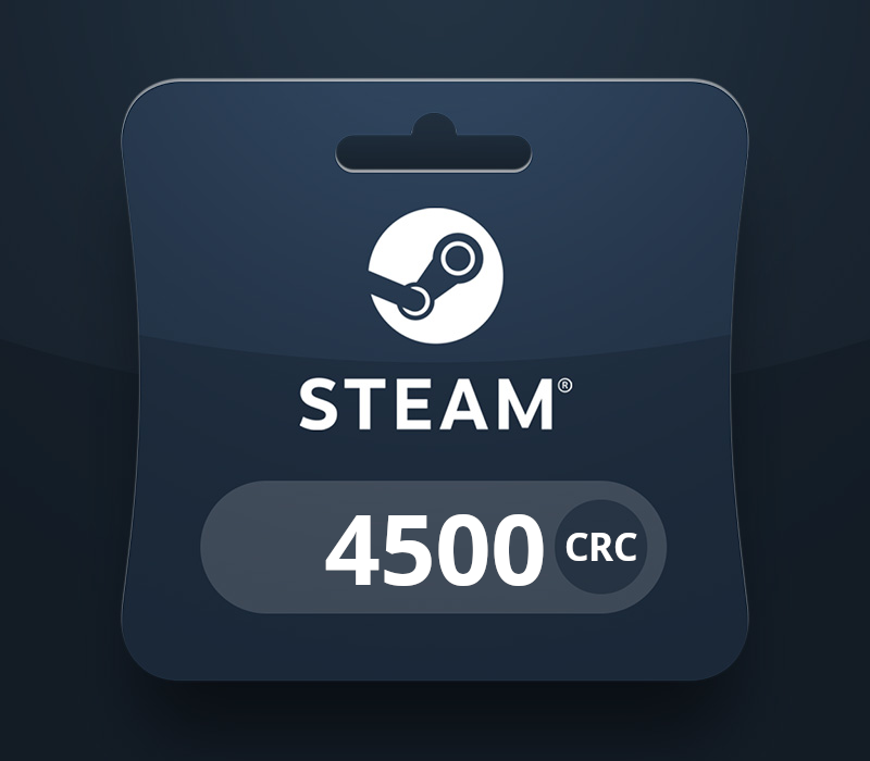 Steam Wallet CRC 4500 Gift Card CR (OTHER)