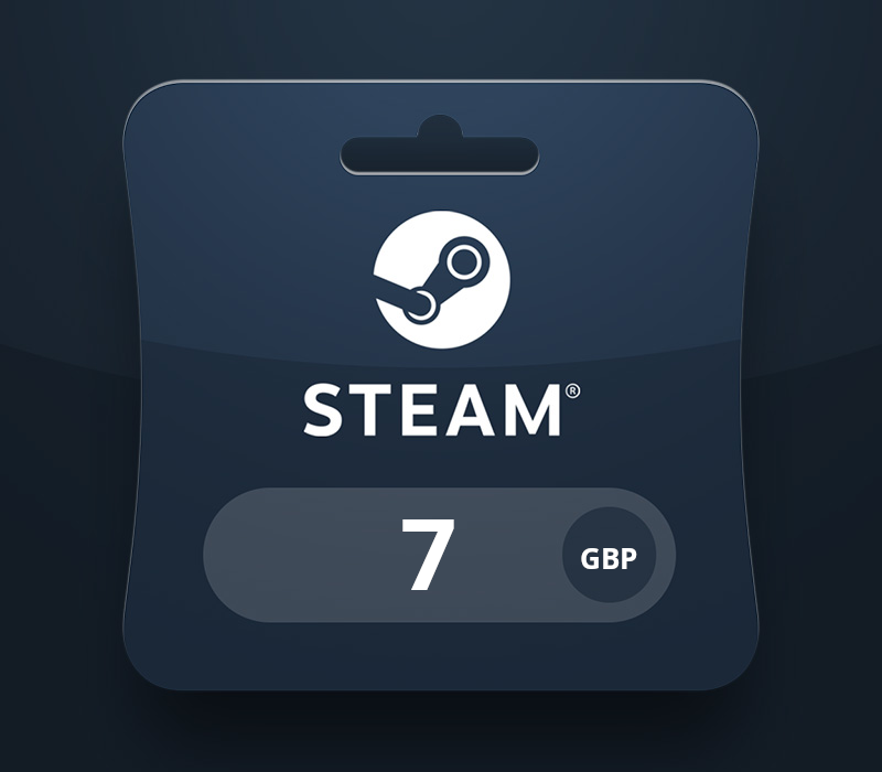 Steam Gift Card £7 UK Activation Code