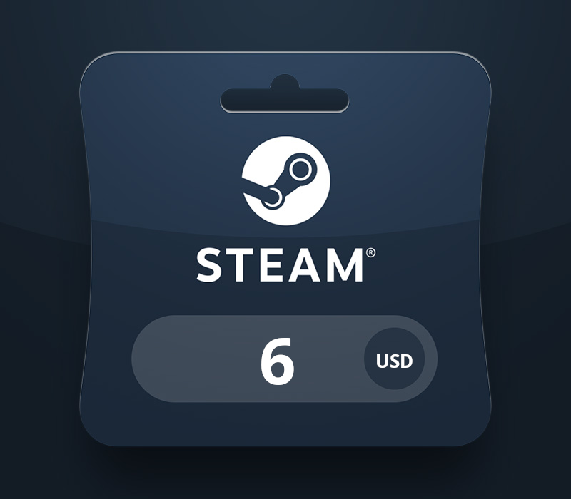 Steam Wallet USD 6 Gift Card MD (OTHER)