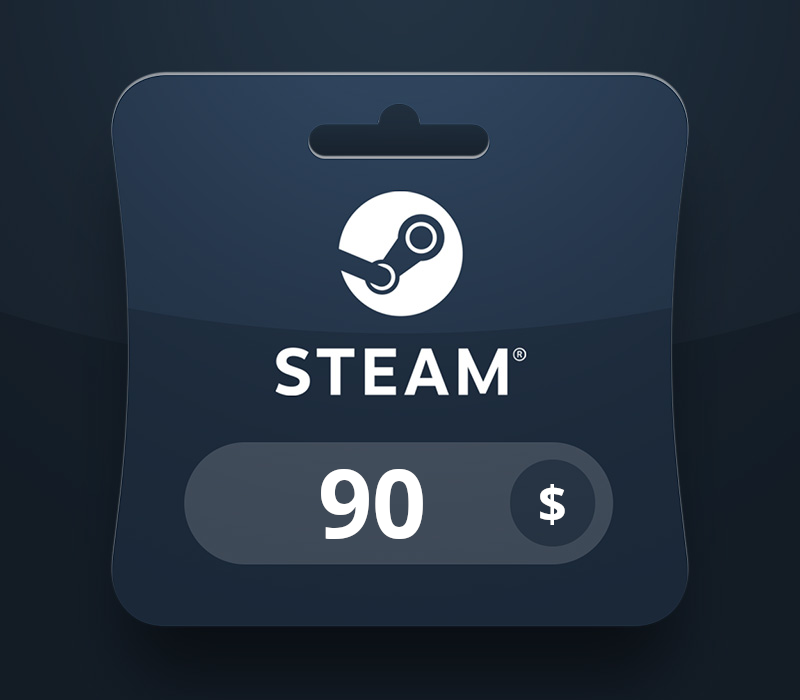 Steam Wallet USD 90 Gift Card TN (OTHER)