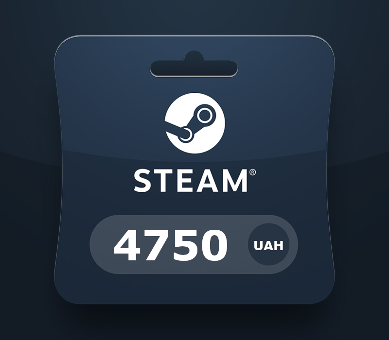 Steam Gift Card 4750 UAH UA Activation Code (OTHER)