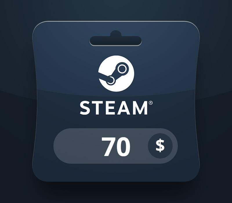 Steam Wallet USD 70 Gift Card MV (OTHER)
