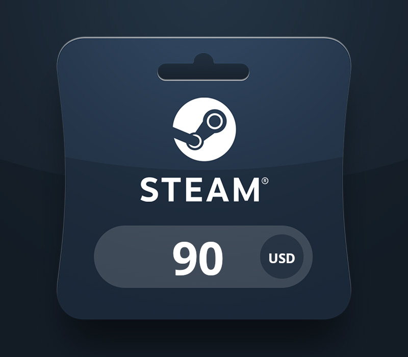 Steam Wallet USD 90 Gift Card SV (OTHER)