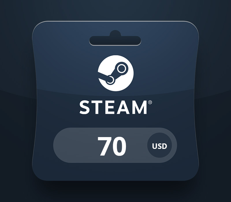Steam Wallet USD 70 Gift Card AZ (OTHER)