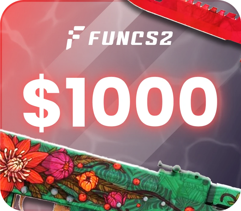 FUNCS2 1000 Fun Coins Gift Card