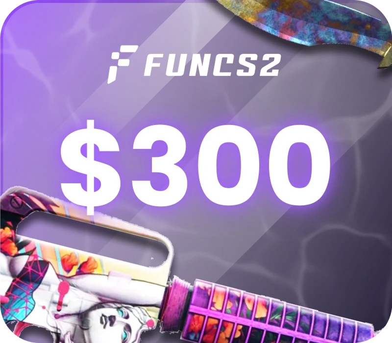 FUNCS2 300 Fun Coins Gift Card