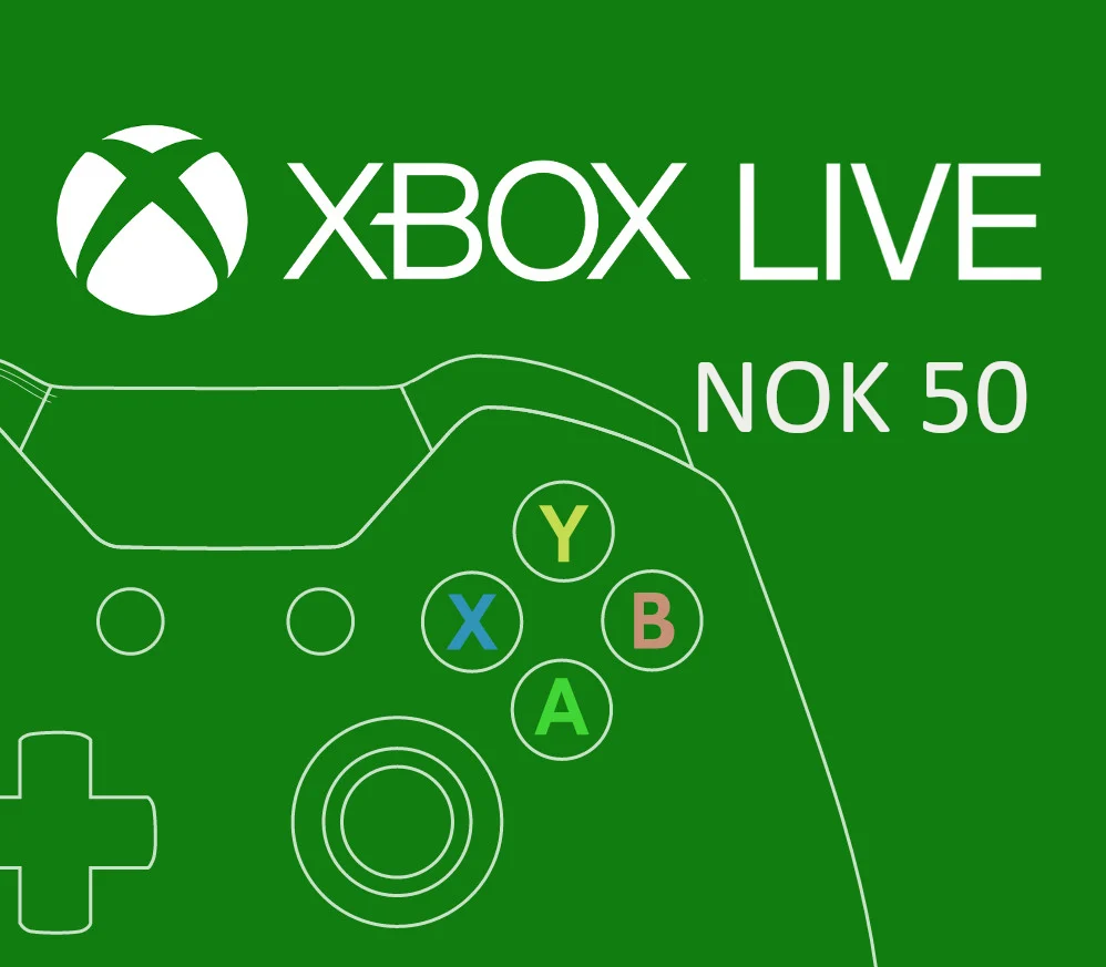 XBOX Live 50 NOK Prepaid Card NO (OTHER)