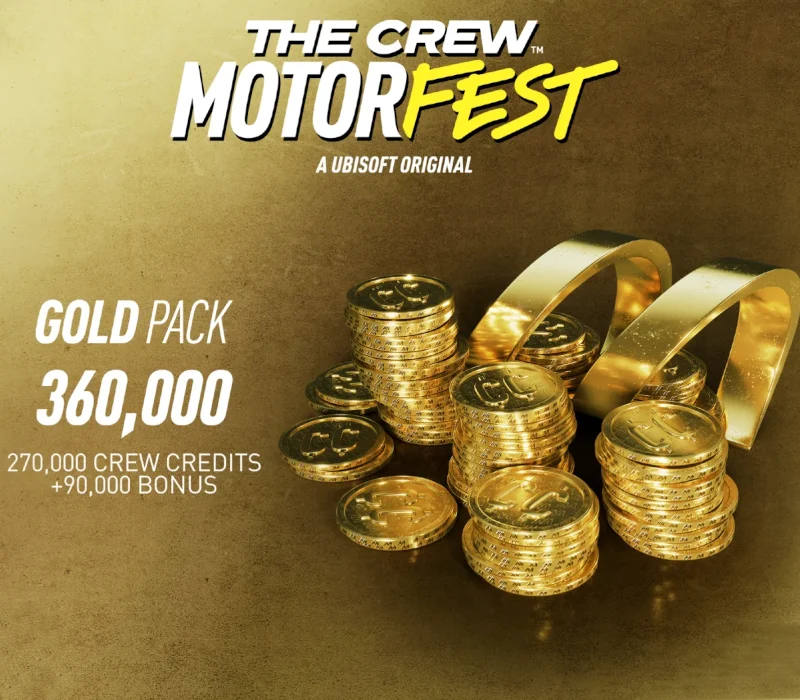 The Crew Motorfest VC Gold Pack - 360,000 Crew Credits DLC XBOX One / Xbox Series X|S CD Key (OTHER)