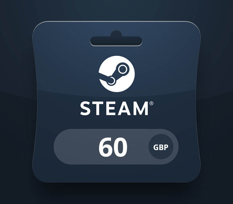 Steam Wallet GBP 60 Gift Card UK