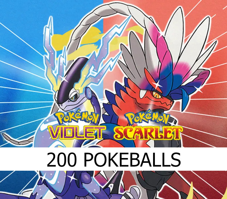 Pokemon Scarlet & Violet - 200 Pokeballs DLC EU Nintendo Switch CD Key ( EUROPE - all countries)