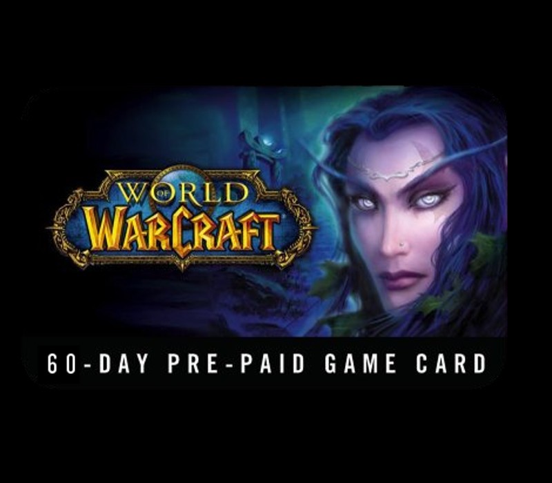 World of Warcraft 60 DAYS Pre-Paid Time Card EU ( EUROPE - all countries)