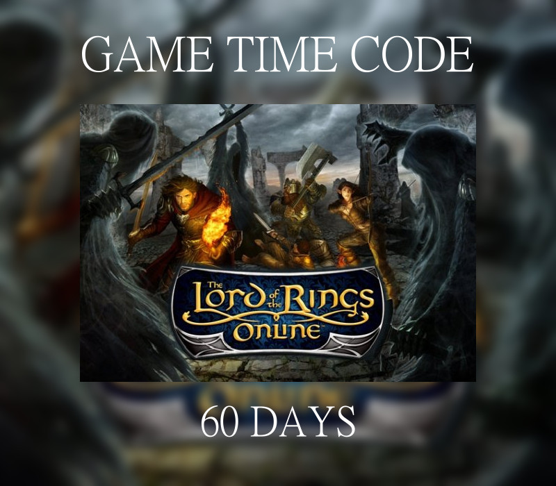 The Lord of the Rings Online 60 Days Prepaid Game Time Card EU ( EUROPE - all countries)