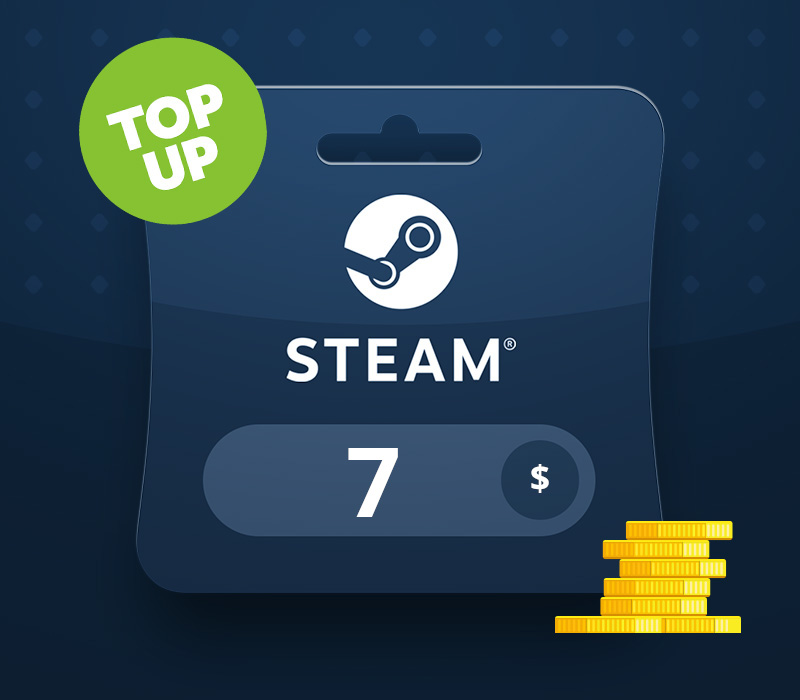 Steam USD 7 Top Up CIS (OTHER)
