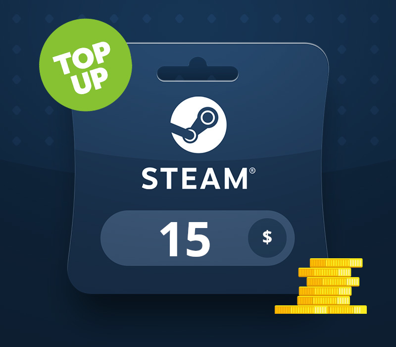 Steam USD 15 Top Up CIS (OTHER)