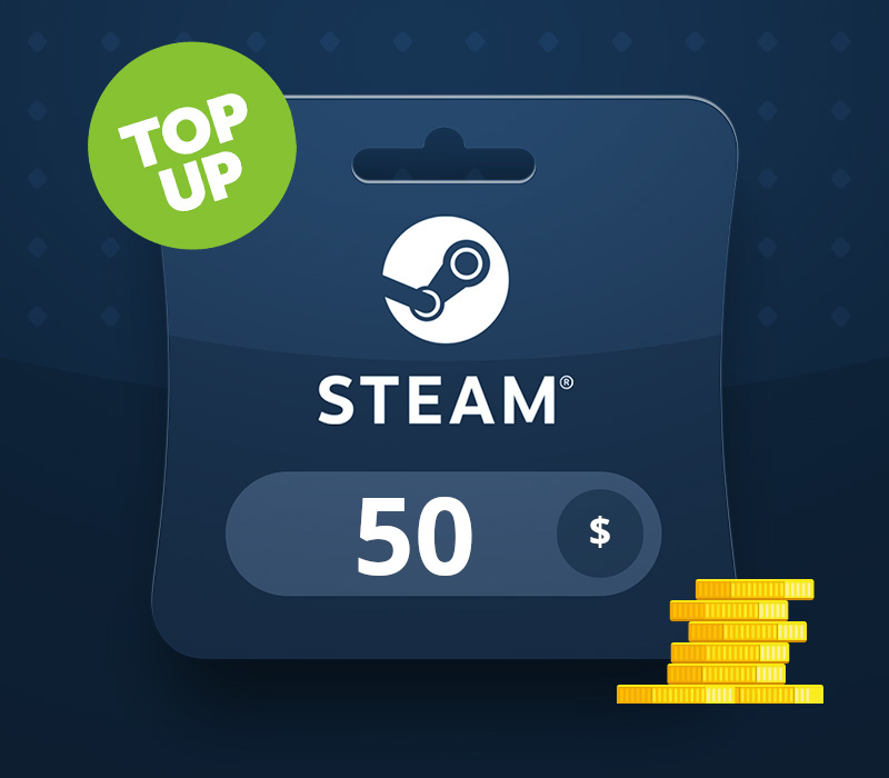 Steam USD 50 Top Up CIS (OTHER)