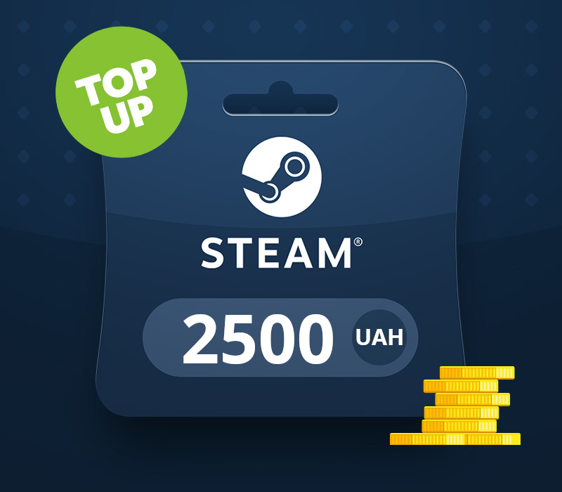 Steam UAH 2500 Top Up UA (OTHER)