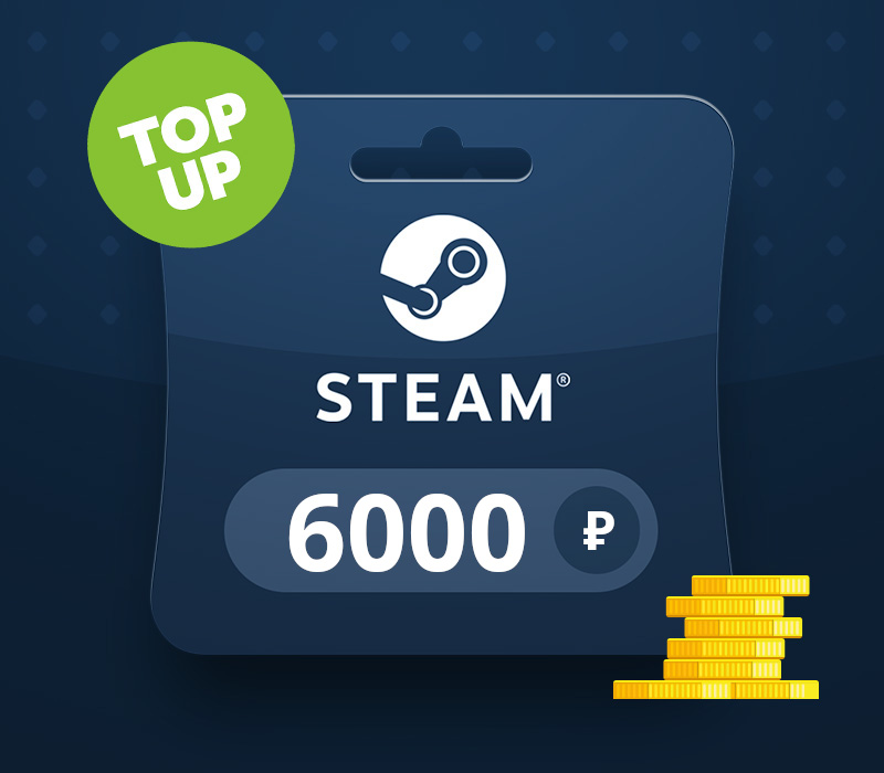 Steam RUB 6000 Top Up RU
