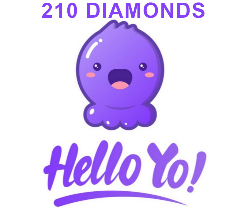 Hello Yo - 210 Diamonds Gift Card (REST OF THE WORLD)
