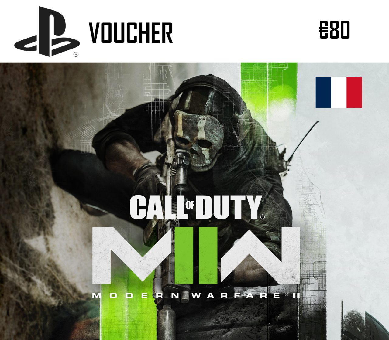 Call of Duty: Modern Warfare II PlayStation Network Card €80 FR (OTHER)