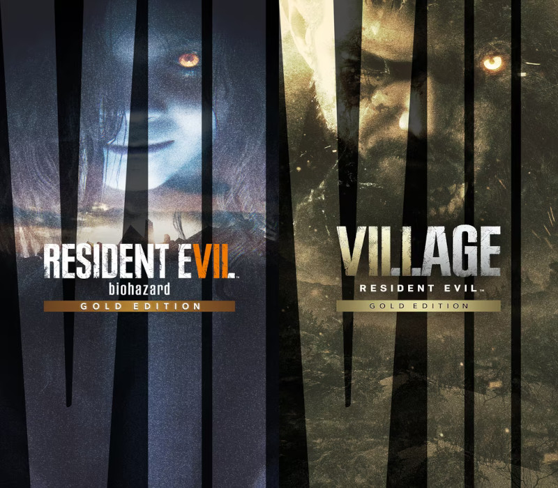 Resident Evil 7 Gold Edition & Village Gold Edition Bundle EU PC Steam CD Key