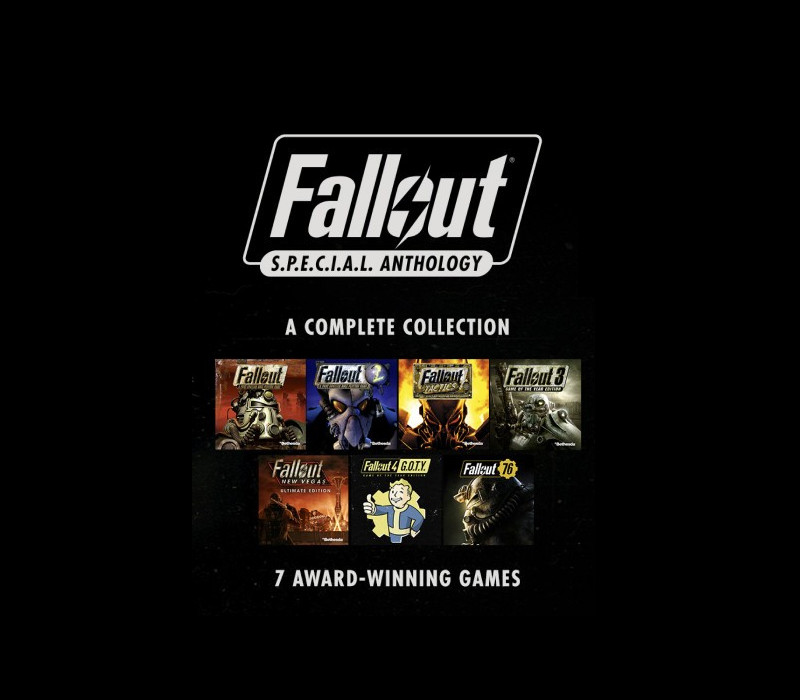 Fallout S.P.E.C.I.A.L Anthology Steam CD Key ( Rest of the world (RoW) - custom)