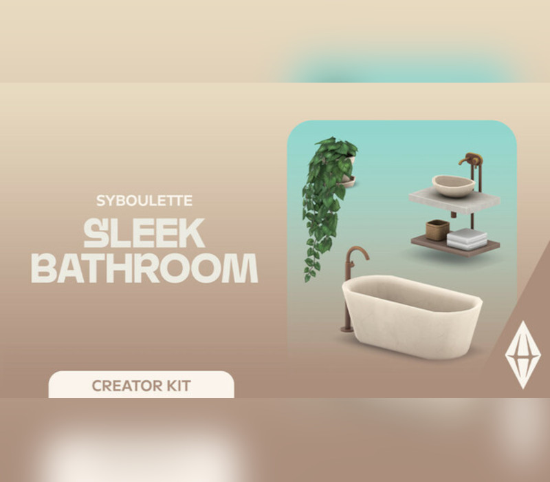 The Sims 4 - Sleek Bathroom Kit DLC EU PC EA App CD Key