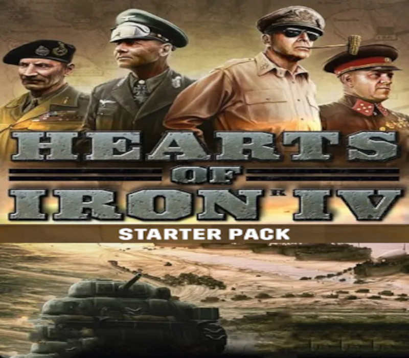 Hearts of Iron IV: Starter Edition 2023 Steam CD Key ( Rest of the world (RoW) - custom)