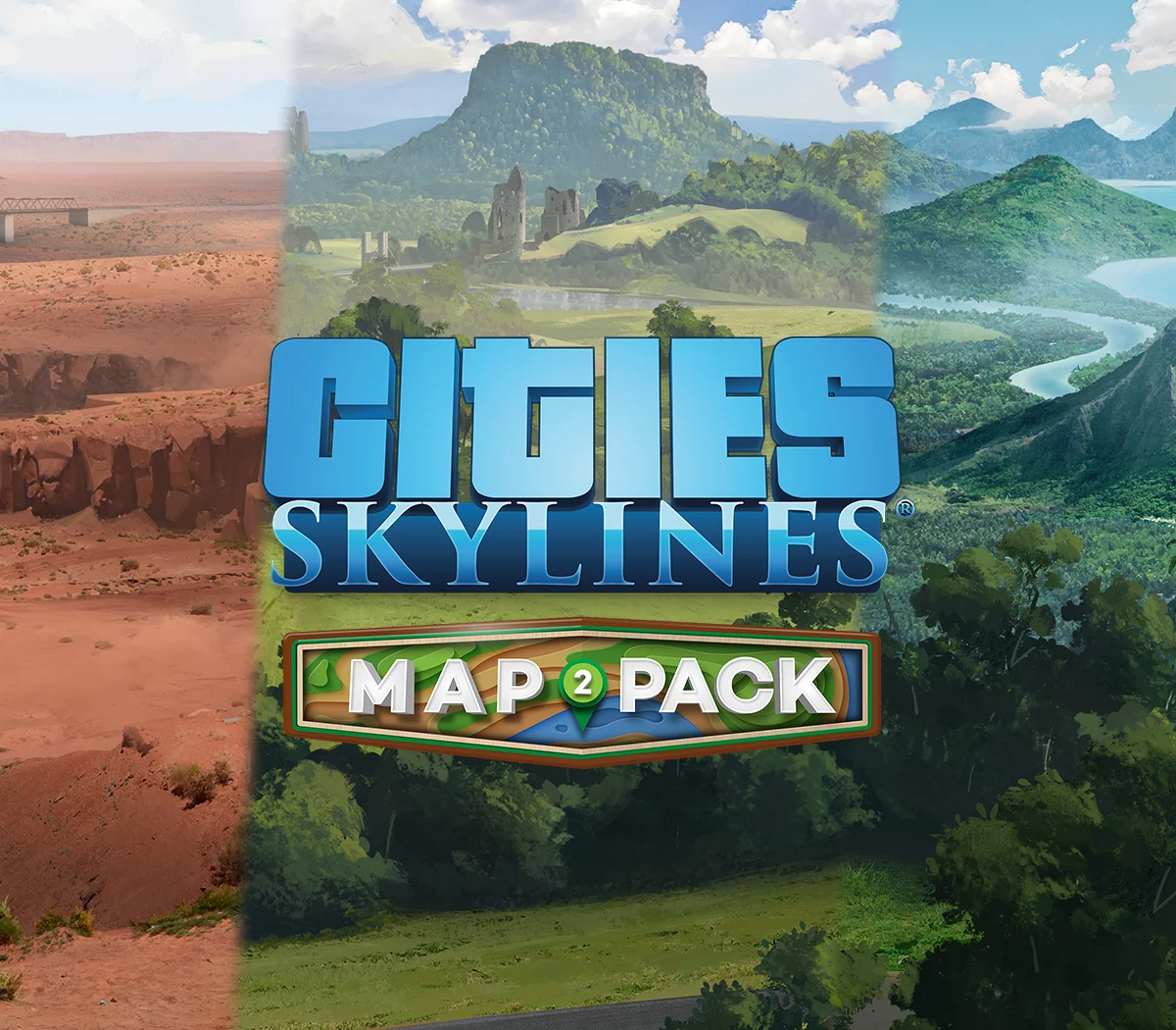 Cities: Skylines - Content Creator Pack: Map Pack 2 DLC EU PC Steam CD Key ( EUROPE - all countries)