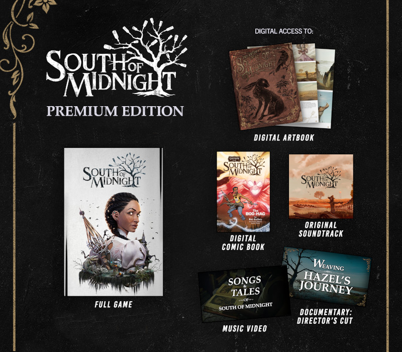 South of Midnight Premium Edition Xbox Series X|S / PC CD Key (OTHER)