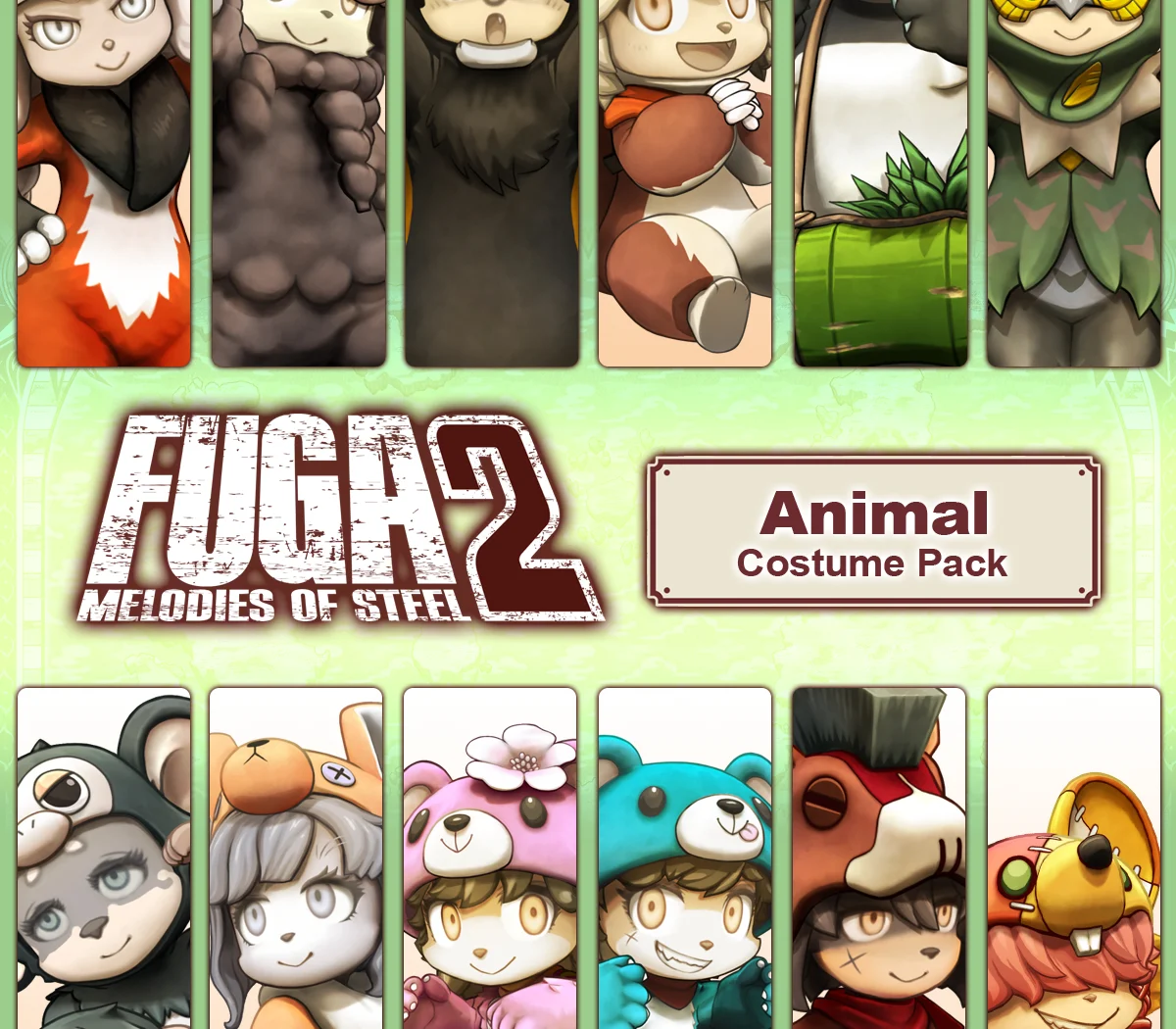 Fuga: Melodies of Steel 2 - Animal Costume Pack DLC PC Steam CD Key