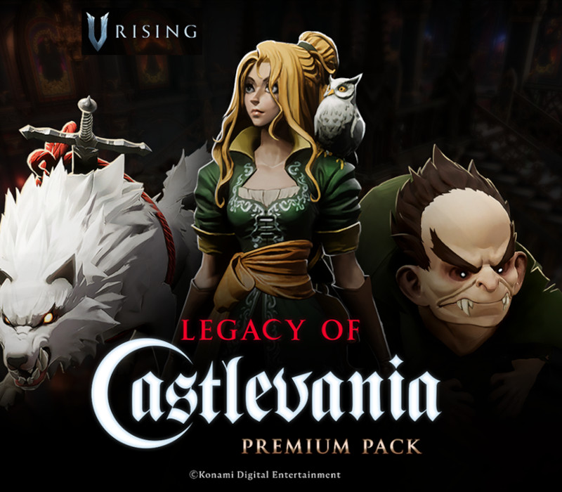 V Rising - Legacy of Castlevania Premium Pack DLC PC Steam CD Key (REST OF THE WORLD)