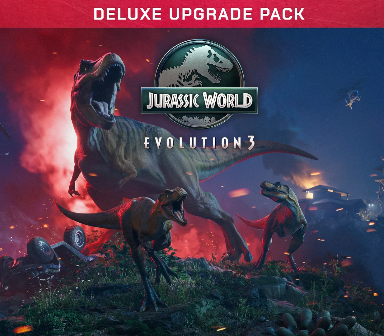 Jurassic World Evolution 3 - Deluxe Upgrade Pack DLC PC Steam CD Key (REST OF THE WORLD)