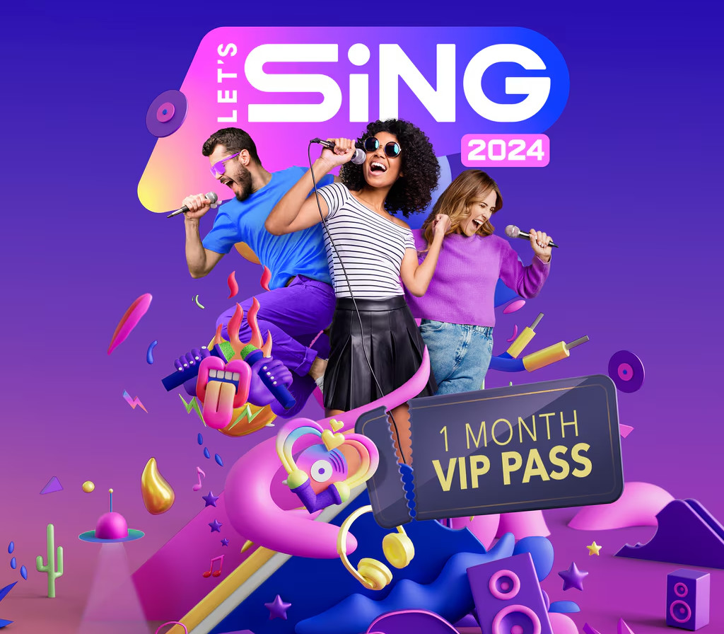 Let's Sing 2024: VIP Pass - Trial DLC EU (without DE) PS4 CD Key (OTHER)