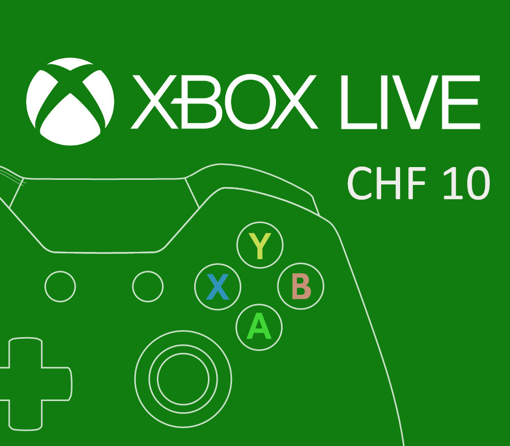XBOX Live 10 CHF Prepaid Card CH (OTHER)