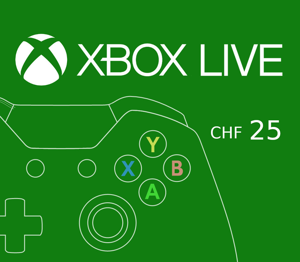 XBOX Live 25 CHF Prepaid Card CH (OTHER)