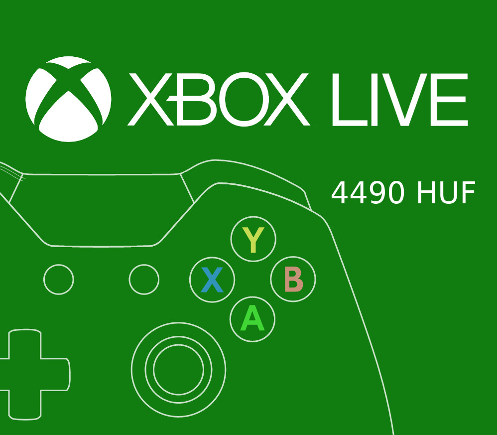 XBOX Live 4490 HUF Prepaid Card HU (OTHER)