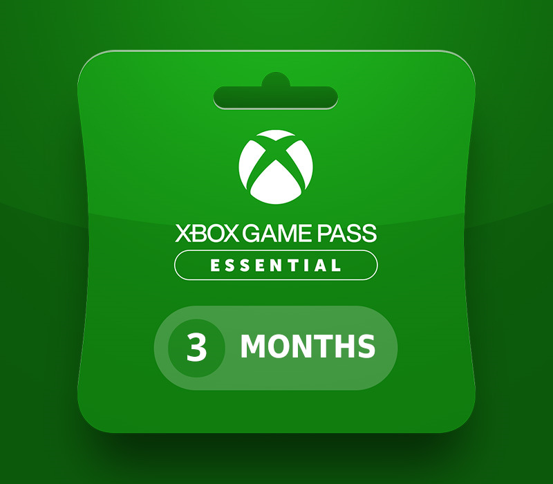 XBOX Game Pass Essential - 3 Month Subscription Card (OTHER)