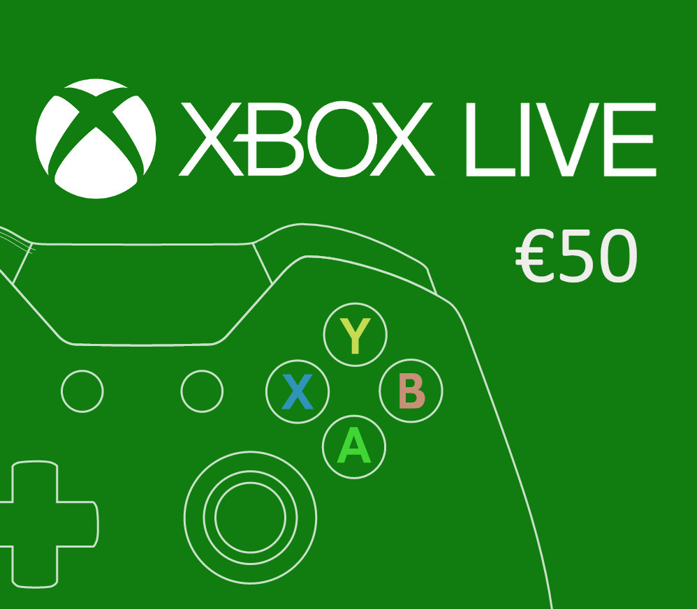 XBOX Live €50 Prepaid Card BE (OTHER)