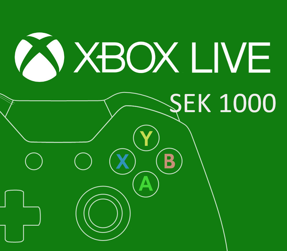 XBOX Live 1000 SEK Prepaid Card SE (OTHER)