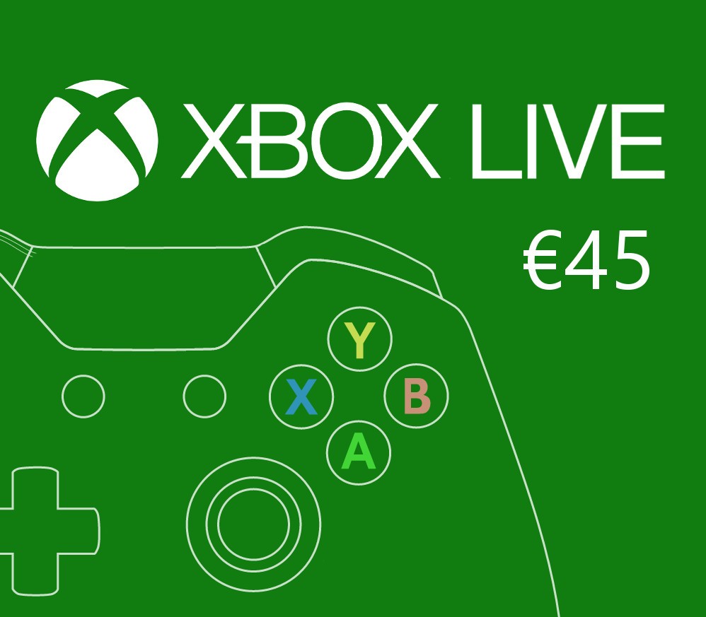 XBOX Live €45 Prepaid Card DE