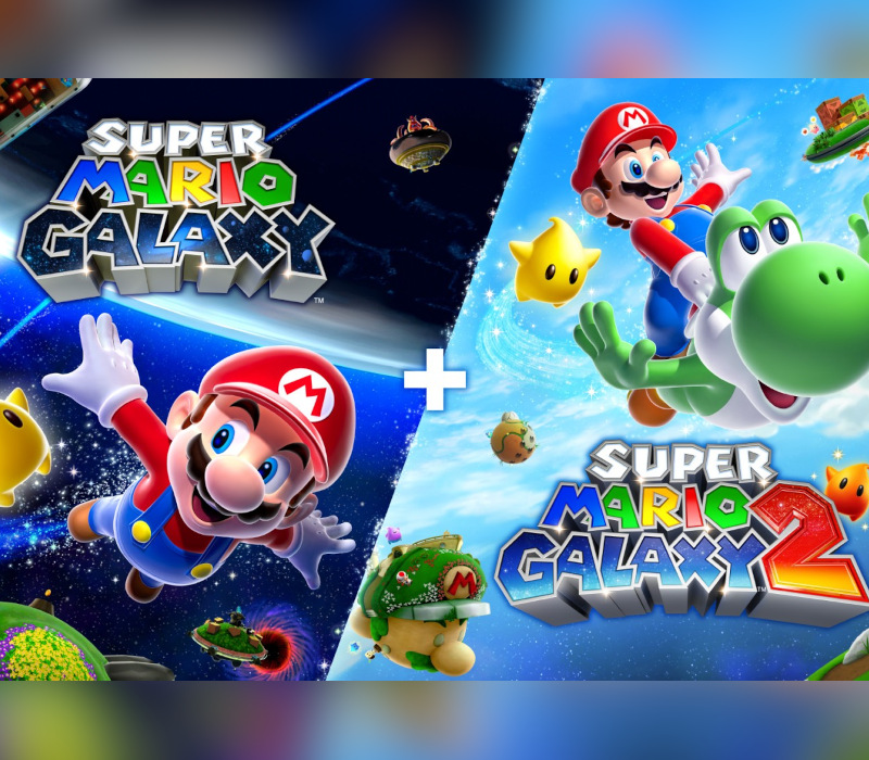 Super Mario Galaxy + Super Mario Galaxy 2 EU Nintendo Switch CD Key ( EUROPE - all countries)