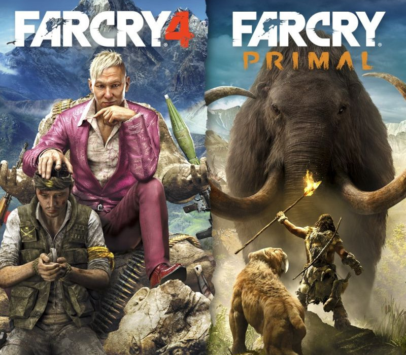 Far Cry 4 + Far Cry Primal Bundle EU XBOX One / Xbox Series X|S CD Key