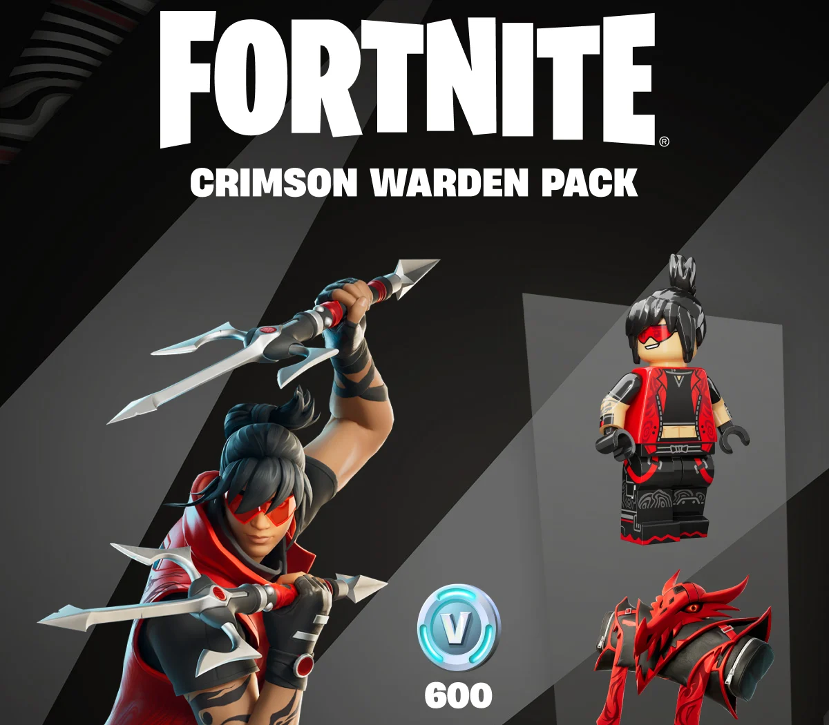Fortnite - Crimson Warden Pack DLC UK XBOX One / Xbox Series X|S CD Key