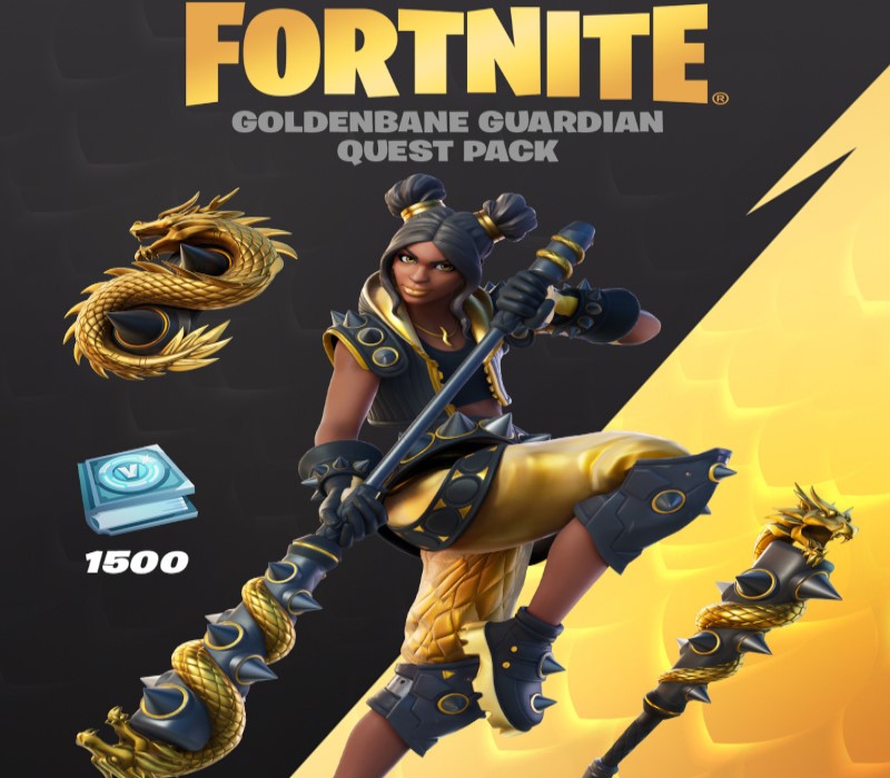 Fortnite - Goldenbane Guardian Quest Pack + 1500 V-Bucks Challenge EU Xbox Series X|S CD Key ( EUROPE - all countries)