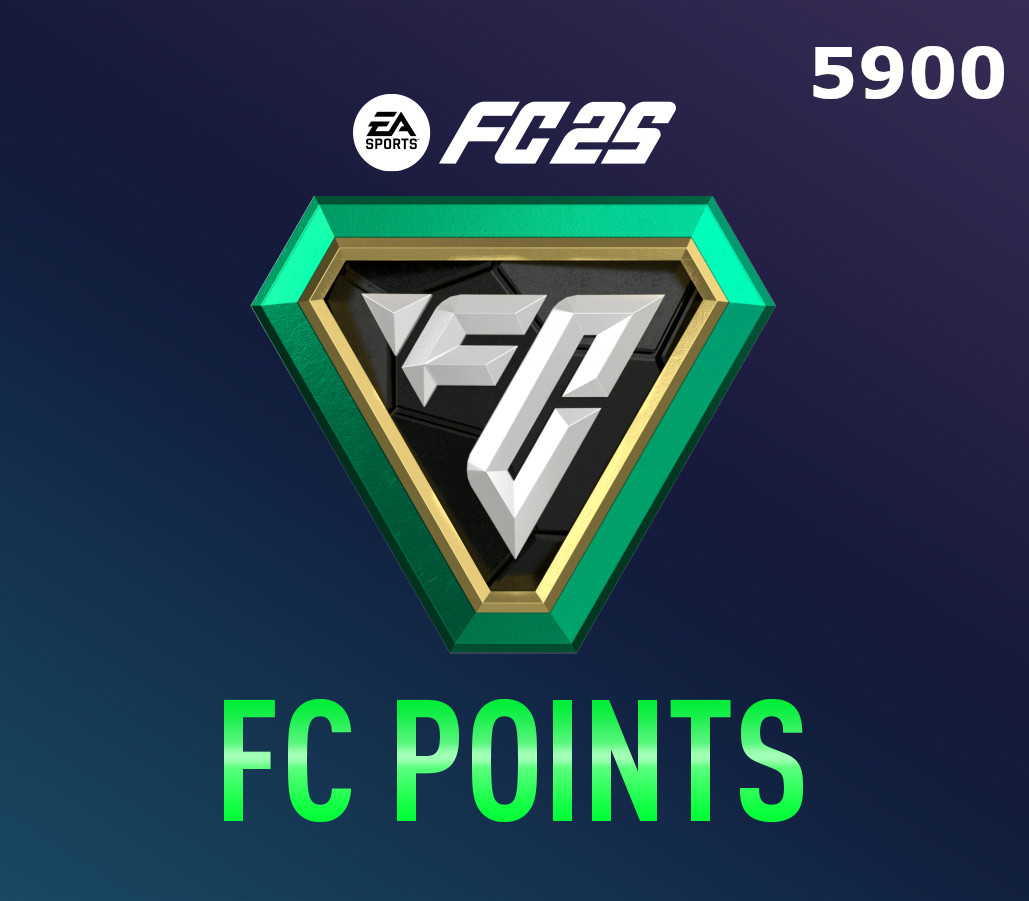 EA SPORTS FC 25 - FC Points 5900 UK XBOX One / Xbox Series X|S CD Key